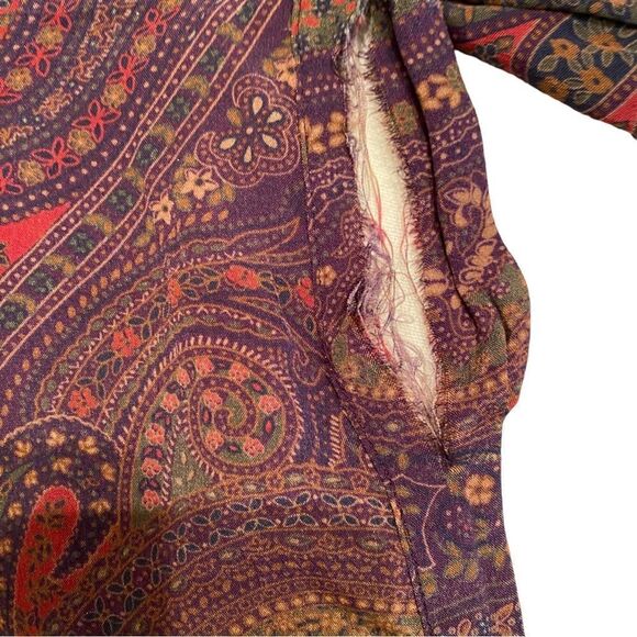 Ralph Lauren Polo Long Sleeve Paisley Blouse Size Small - Picture 5 of 9